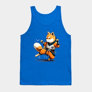 Another Martial Arts Pro Who Happens to be a Shiba Inu! Tank Top